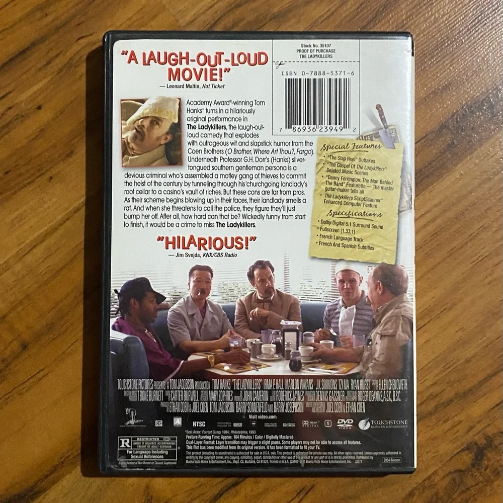 The Ladykillers Movie DVD 📀 - Picture 4 of 12